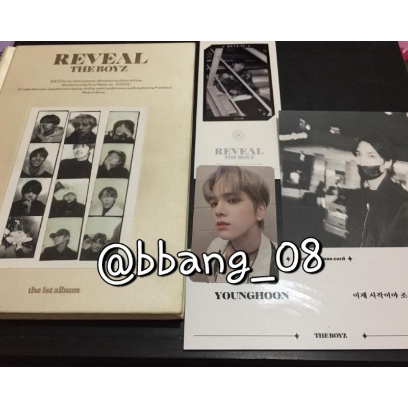 ALBUM THE BOYZ REVEAL BOY VER