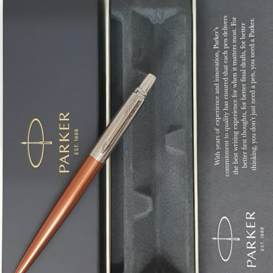 

PS-Pulpen Parker Jotter Original Chelsea Orange Free Ukir Grafir Nama