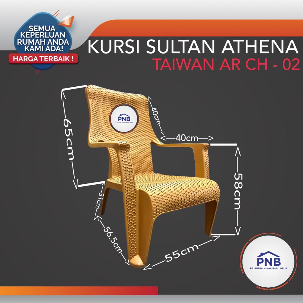 Bangku / Kursi Raja Kursi Plastik Kursi Sender Taiwan (KURIR INSTANT)