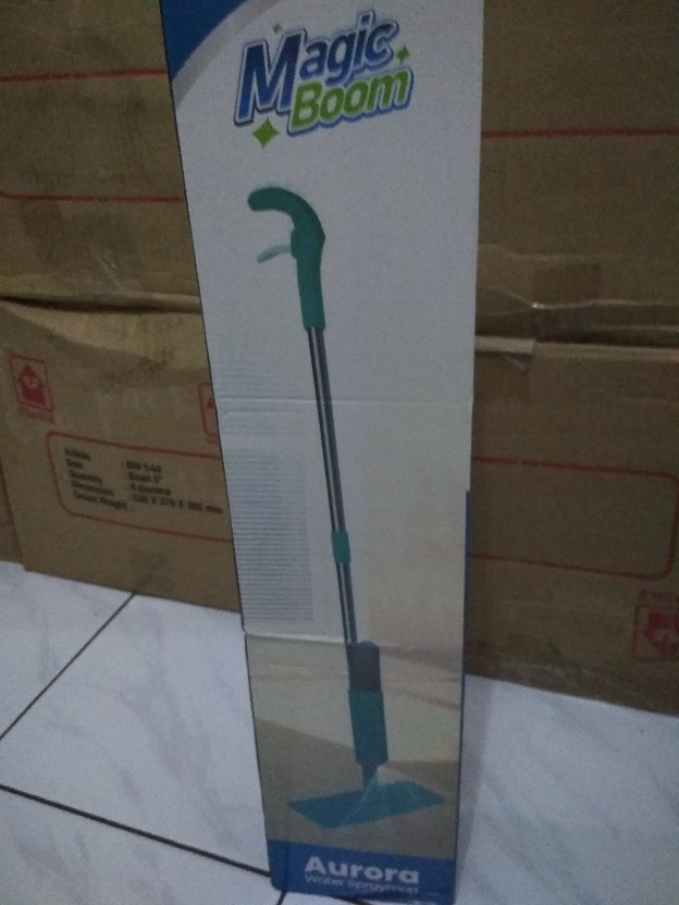 Hayylife Water Spray Mop - Pel Semprot Rumah Tangga Lantai Basah Dan Kering Tanpa Diperas Hl-dd-539