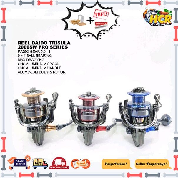 Reel Daido Trisula 2000SW Pro Series