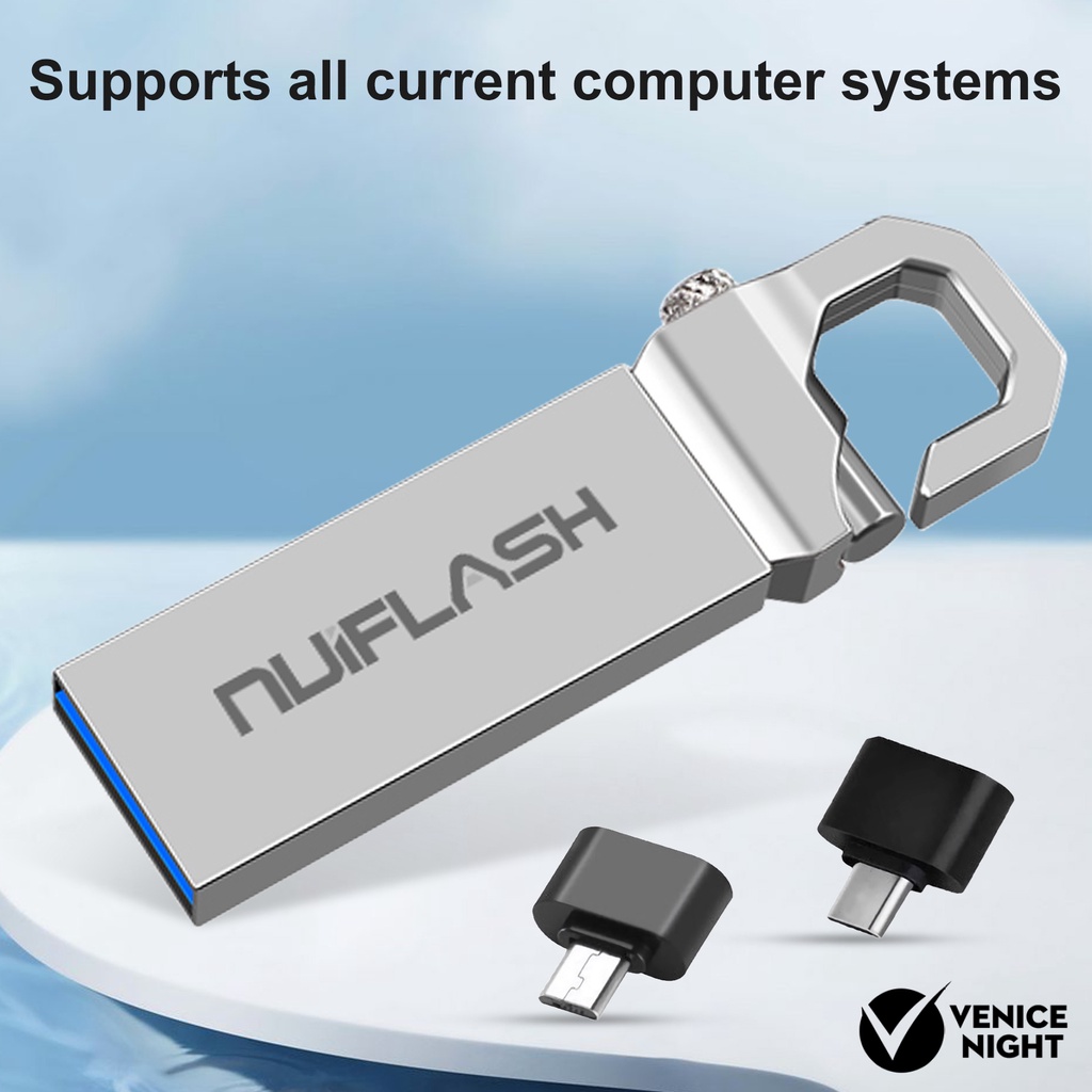 (SF) Flashdisk USB Bahan Logam Kapasitas 512GB / 1TB / 2TB