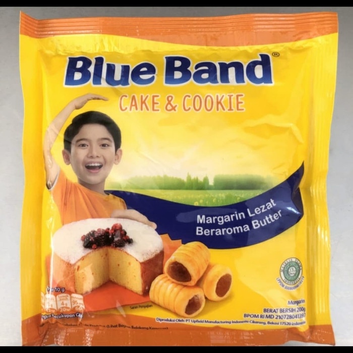 

butter-mentega- blueband cake and cookies mentega margarin sachet 200 gram -mentega-butter.