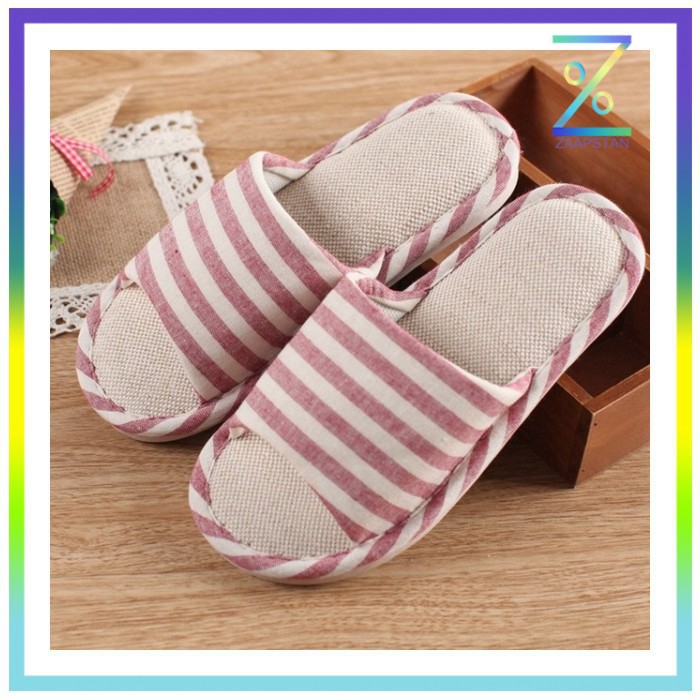 Grab Medan Sandal Selop Comfy Kain Indoor Size 38/39 36/37 40/41 MC-2828 Merah Biru