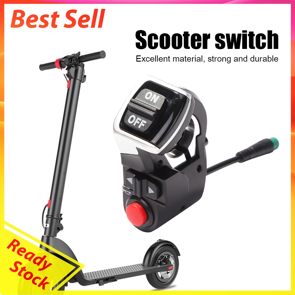 Electric Scooter Parts Handlebar Turn Signal Button Switch for Kugoo M4 Pro
