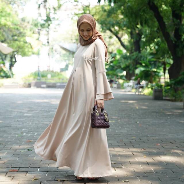 Kiara Dress "NUDE L"  by Heaven Lights