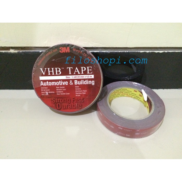 

Murah 3M VHB Tape Double Tape 1 Roll 24mm x 4.5m Orisinil