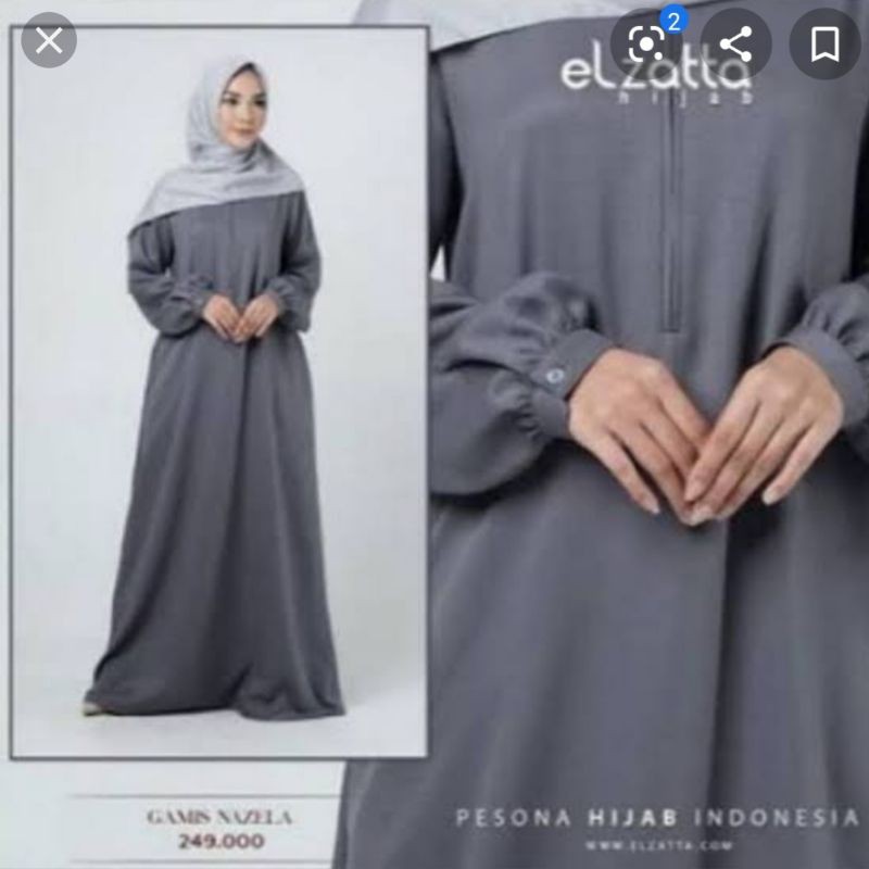 gamis nazela elzatta