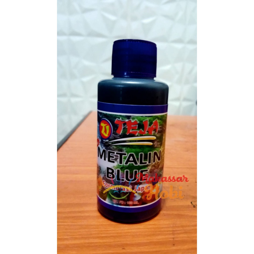 Obat Biru Ikan Metalin Blue Methyline Metilen 100ml Aquarium Aquascape