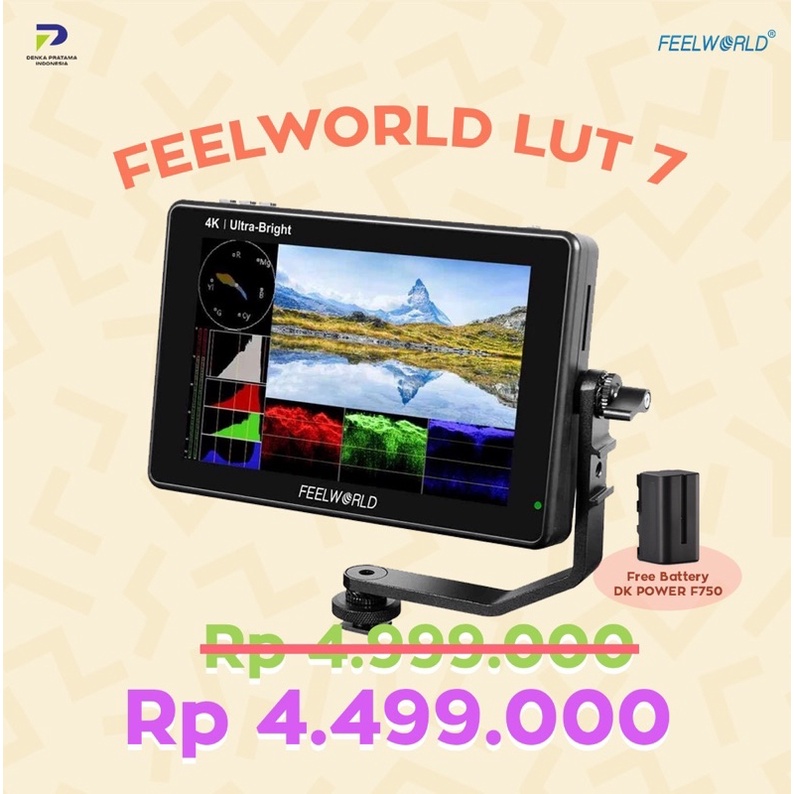Feelworld LUT 7 Monitor 7” HDMI