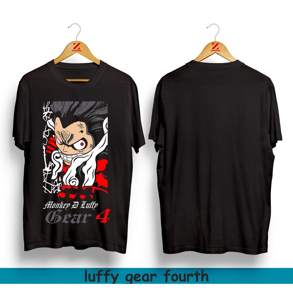 KAOS LUFFY GEAR FOURTH / KAOS ONEPIECE / KAOS ANIME