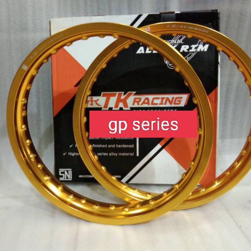 Velg TK Original Japan 1set Uk 140/160 Ring 17 Harga Sepasang