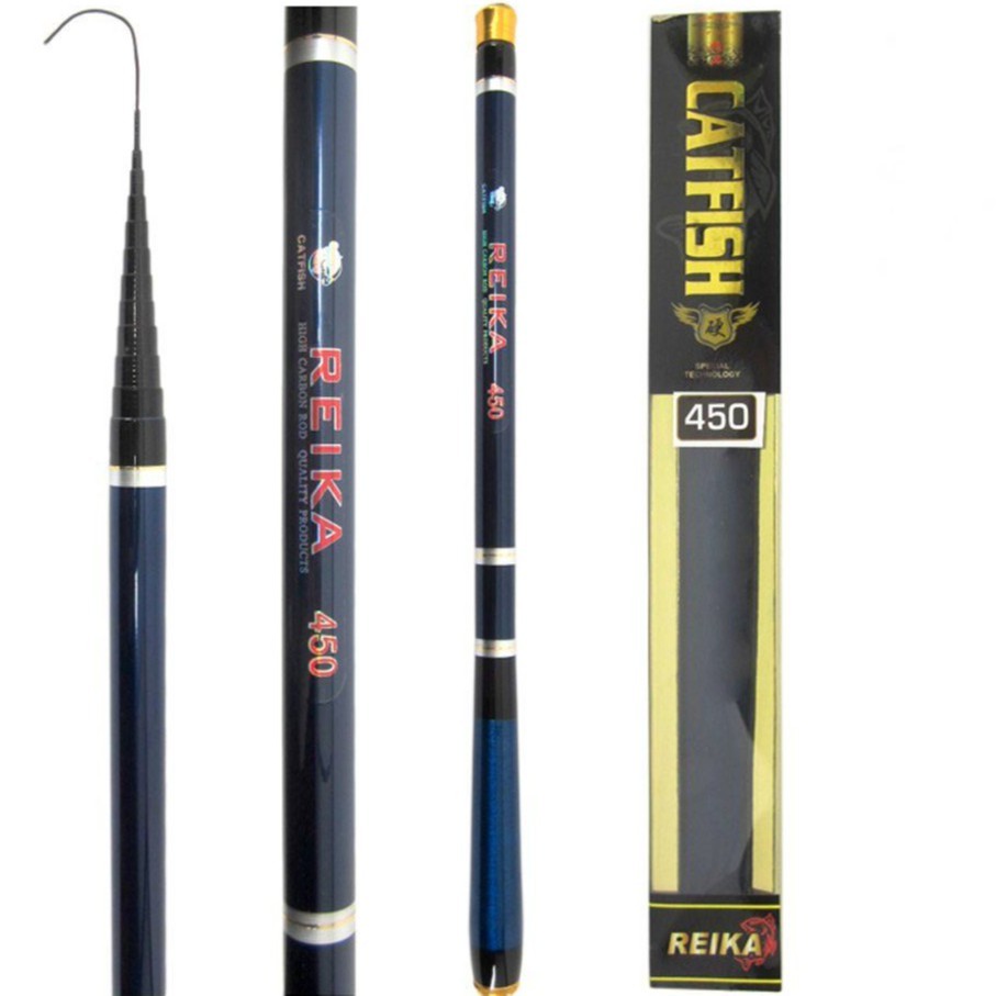 Tegek Carbon Catfish Reika ruas pendek 300,360,450