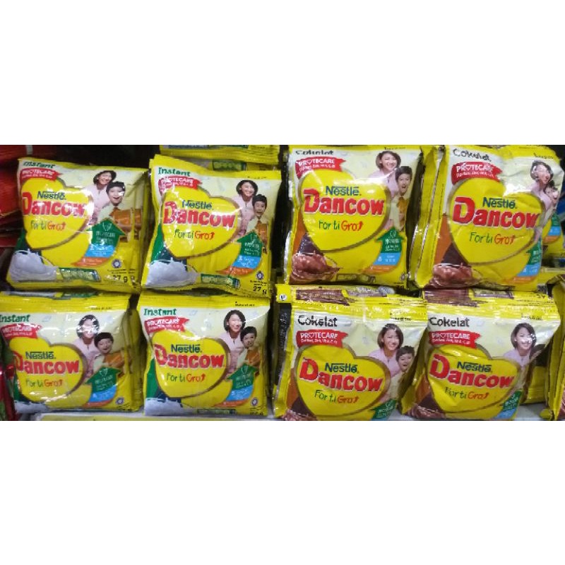 

dancow sachet instan 27gr & coklat 39gr HARGA PER 1 PCS