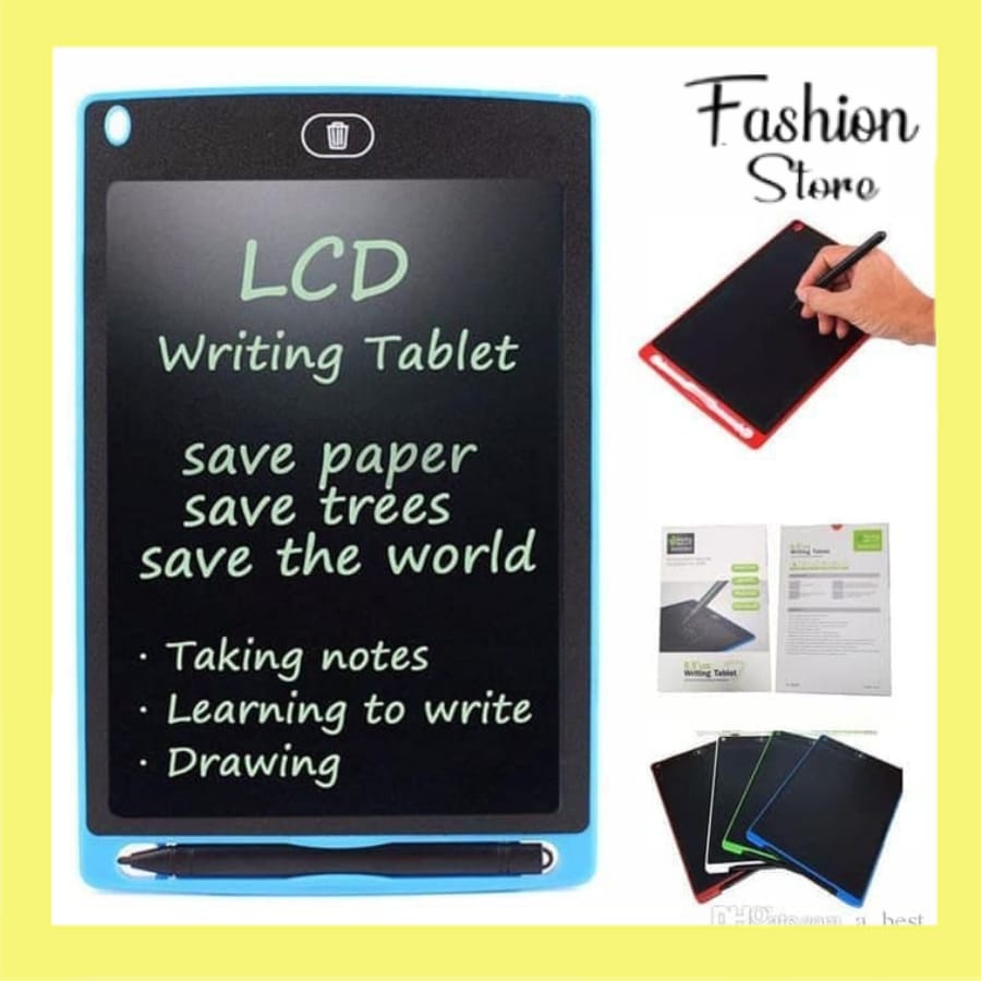 LCD Drawing Writing Tablet 8.5&quot; Papan Tulis Anak Dewasa Board writing pad Papan Magic