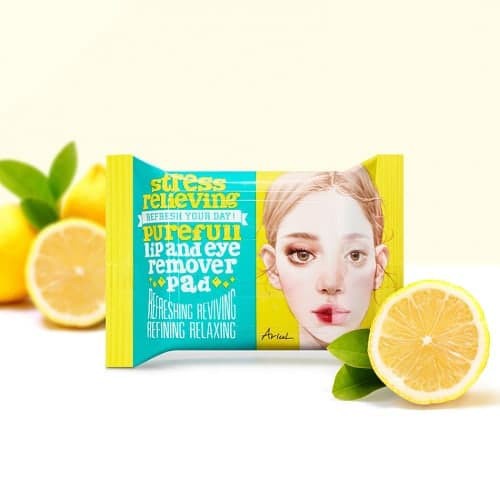 (Tisu Pembersih Make Up) ARIUL Smooth &amp; Pure Cleansing Tissue / Lip Eye Remover Pad - Size: 45 / 15 /30 sheets Bisa Waterproof ORIGINAL BPOM - Face Tissu Pembersih Wajah &amp; MakeUp Double Cleansing - Tisue Cotton Pad Praktis