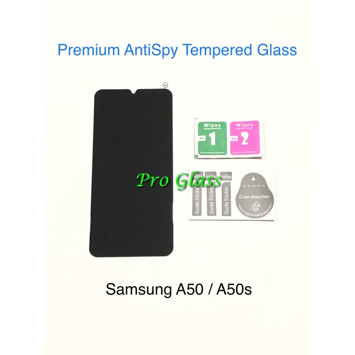 Samsung A10 / A10s  / A30s / A50s Privacy Anti Spy / Antispy Premium Tempered Glass