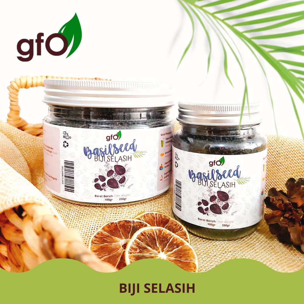 

Biji Selasih / Basil Seed GFO