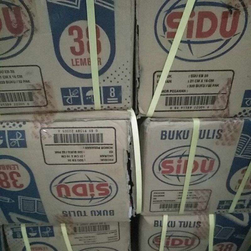

Buku Sidu 38 Lembar Per Pak Isi 10