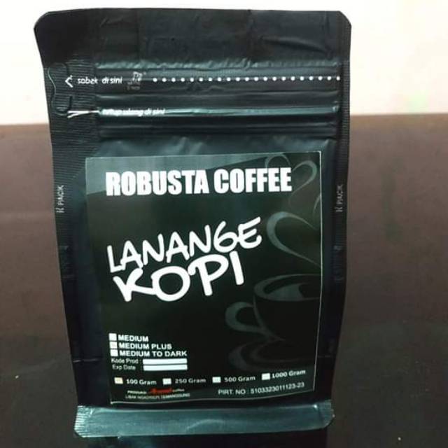 

ROBUSTA COFFEE LANANGE KOPI