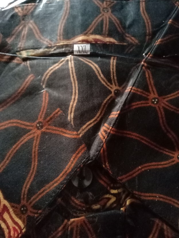 Batik Couple Keluarga Modern Sania Ruffle Ori Ndoro Jowi Dnt Motif Mendung Sogan Termurah Shopee