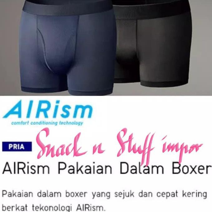 Hot Produk Celana Dalam Uniqlo - Boxer Pria Airism Terlaris