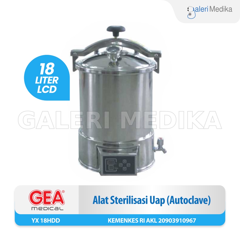 Autoclave GEA YX-18HDD Pressure Steam Sterilizer