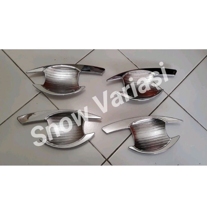 Cover Outer Mangkok Pajero Triton 2008 2010 2015 Hitam Chrome