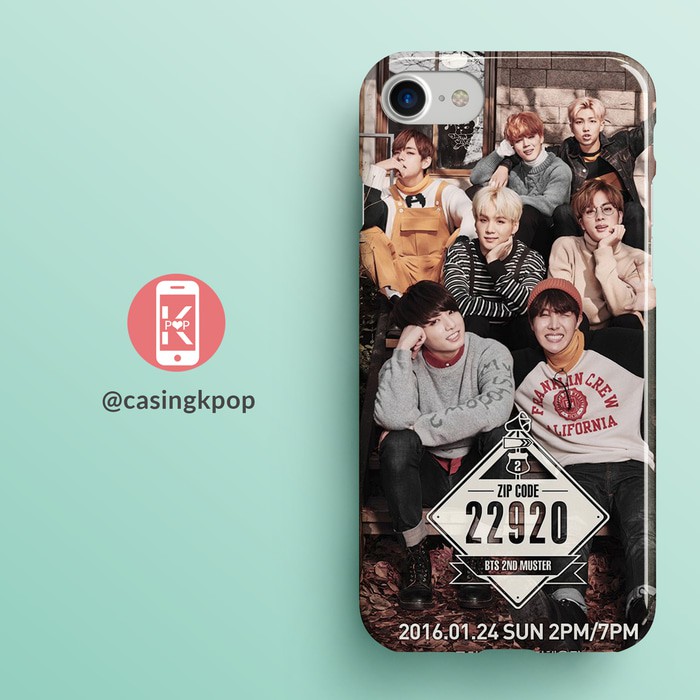 Casing Handphone BTS 2nd muster