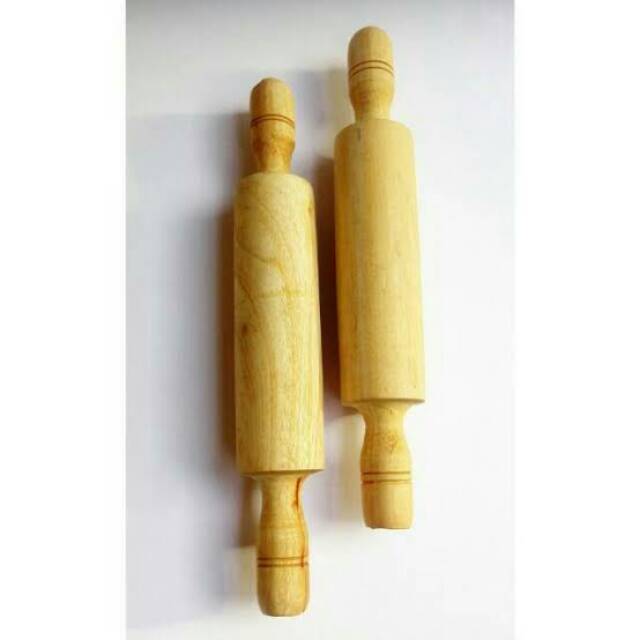 ROLLAN KAYU GAGANG BESAR / ROLLING PIN / PENGGILINGAN ADONAN KUE