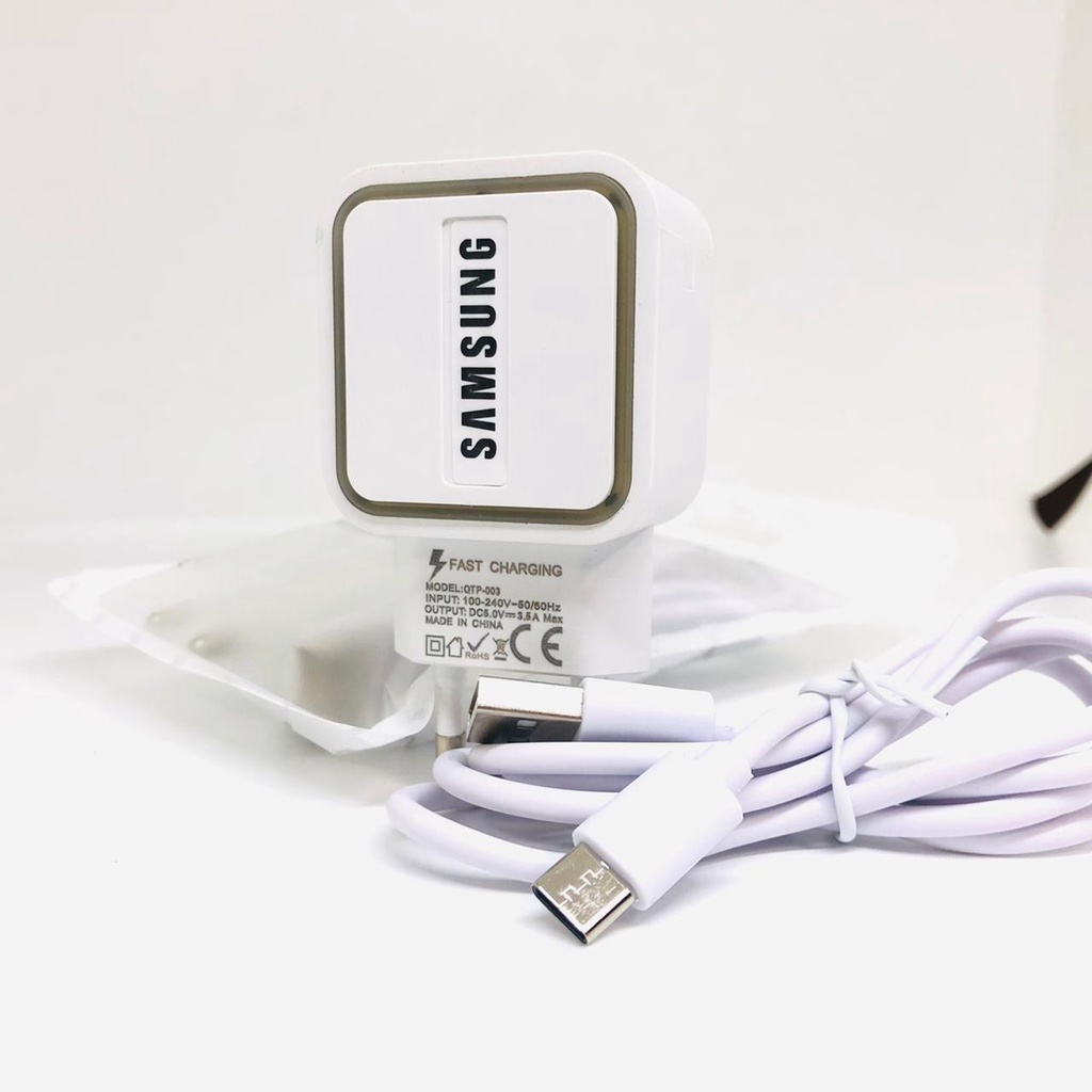 PROMO CHARGER BRANDED LED 2.1A 2 USB MICRO USB CASAN SAMSUNG QP003