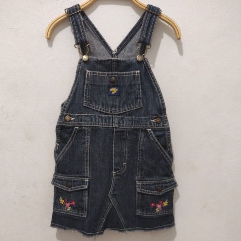 Overall denim anak size 100 brand Oshkosh (preloved)