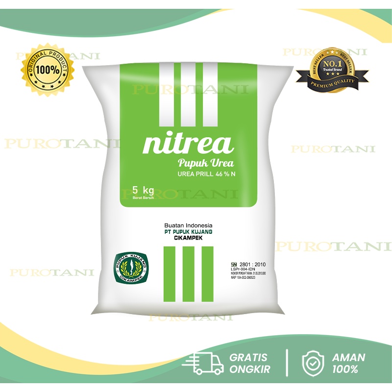 Pupuk Urea nitrea NON SUBSIDI kemasan Asli pabrik 5 KG