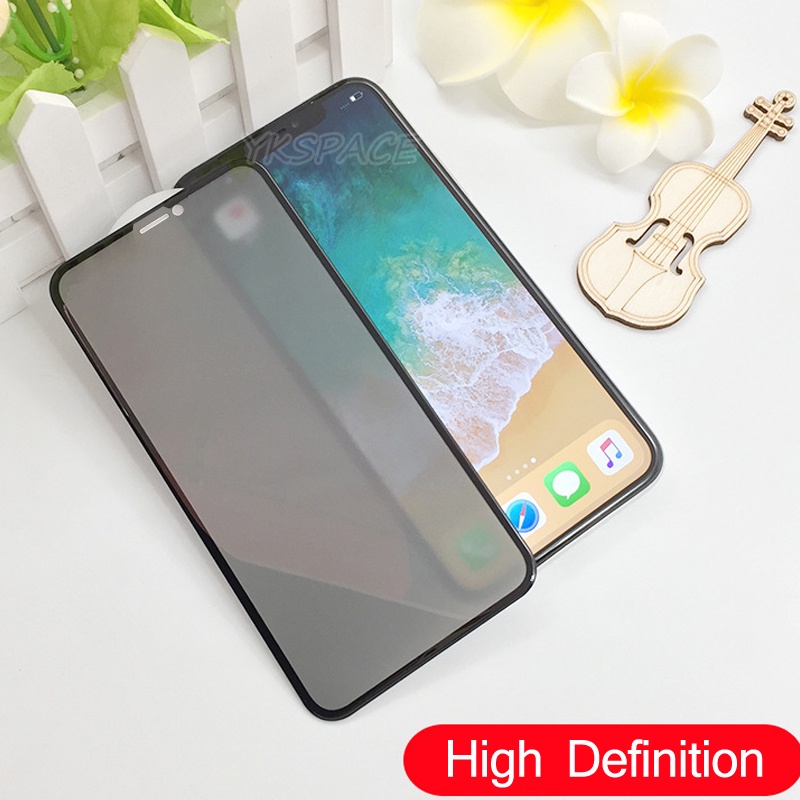 Pelindung Layar Tempered Glass 3D Anti Spy Untuk OPPO Reno 2 3 6 4 Lite 2Z 6Z 4SE ACE2 R15 R17 R11 R9 Plus F19 F11 Pro K7 K3 K5 K9