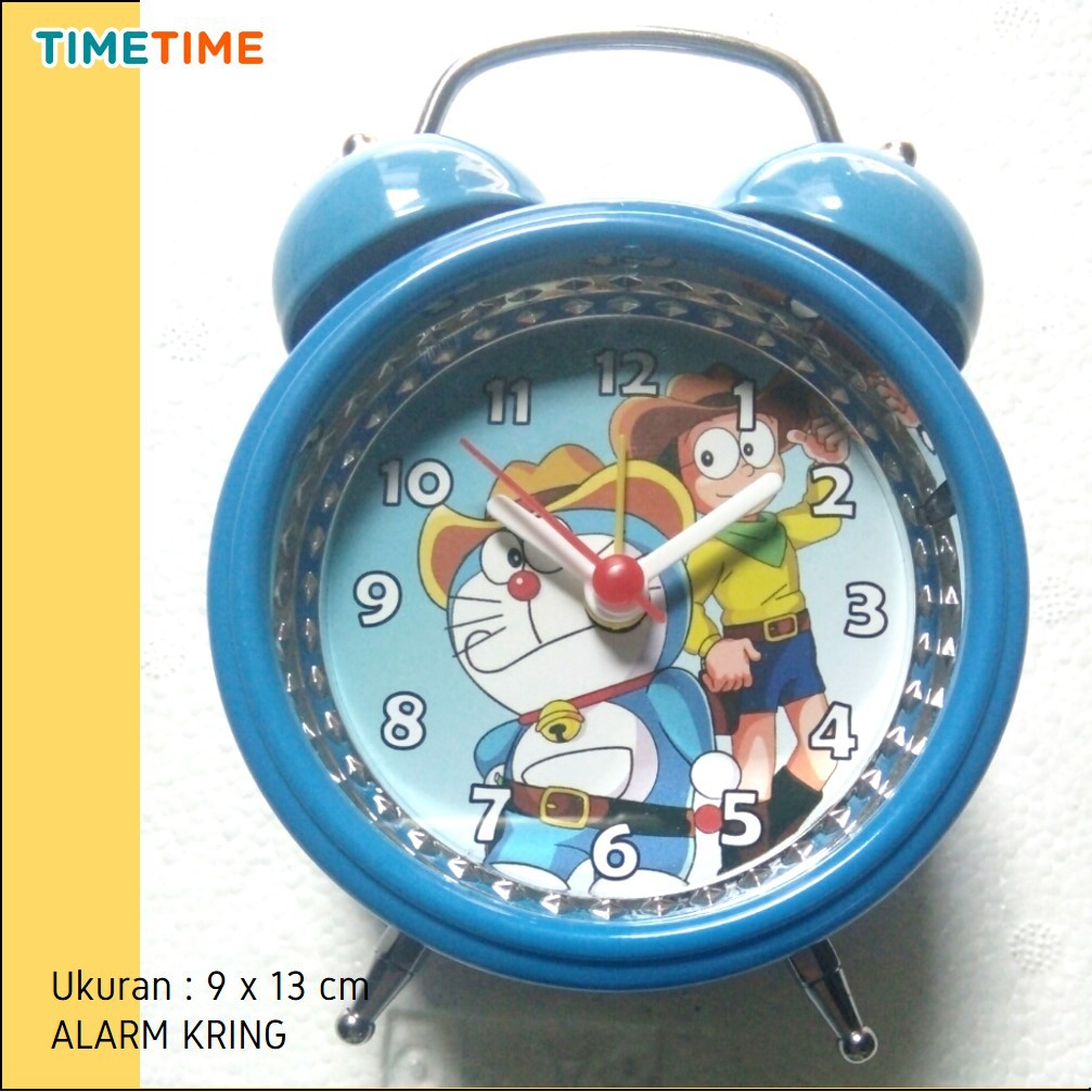 Jam Beker Karakter Jam Anak Karakter Spiderman Doraemon Mickey Mouse Frozen Keroppi Free Baterai