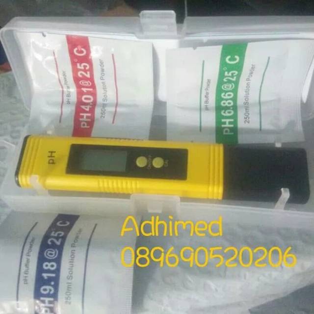 PH meter digital ATC auto
