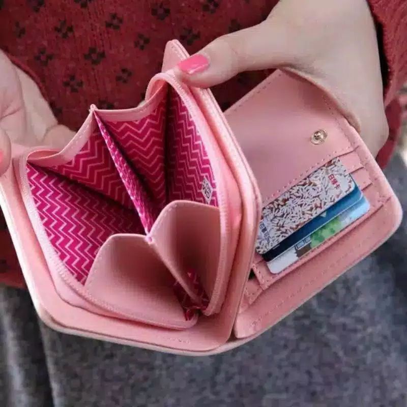 DOMPET WANITA DOMPET LIPAT MINI MURAH