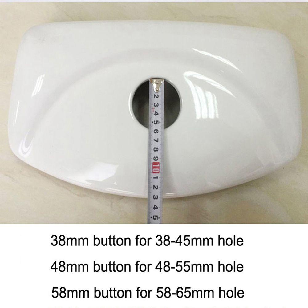 Nickolas1 Tombol Valev Dual Flush Universal38 /48 /58 mm Fitting Flusher Parts Aksesori Tangki Air Bagian Tombol Tangki