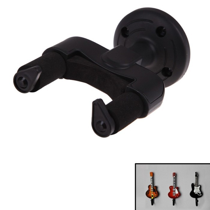 TaffSTUDIO Mount Gantungan Dinding Gitar Back Holder Rack GF 011