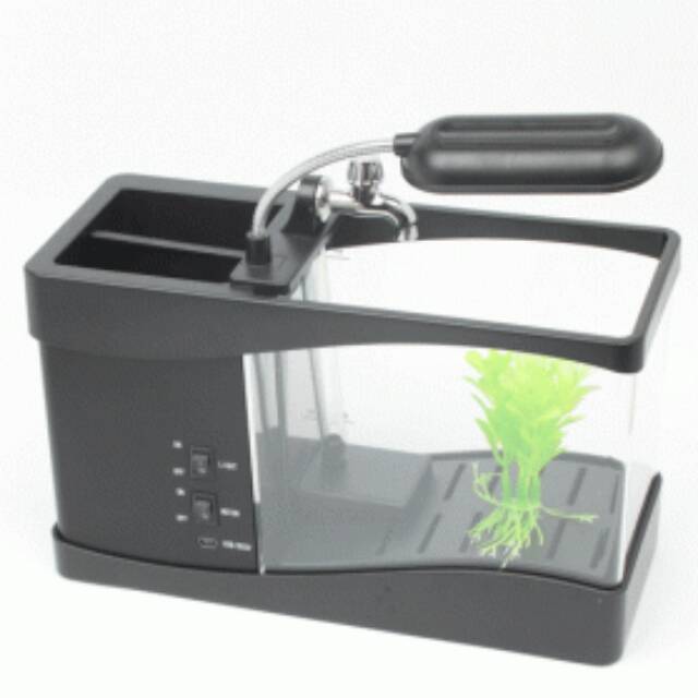 aquarium mini/usb aquarium mini lileng918 akuarium mini