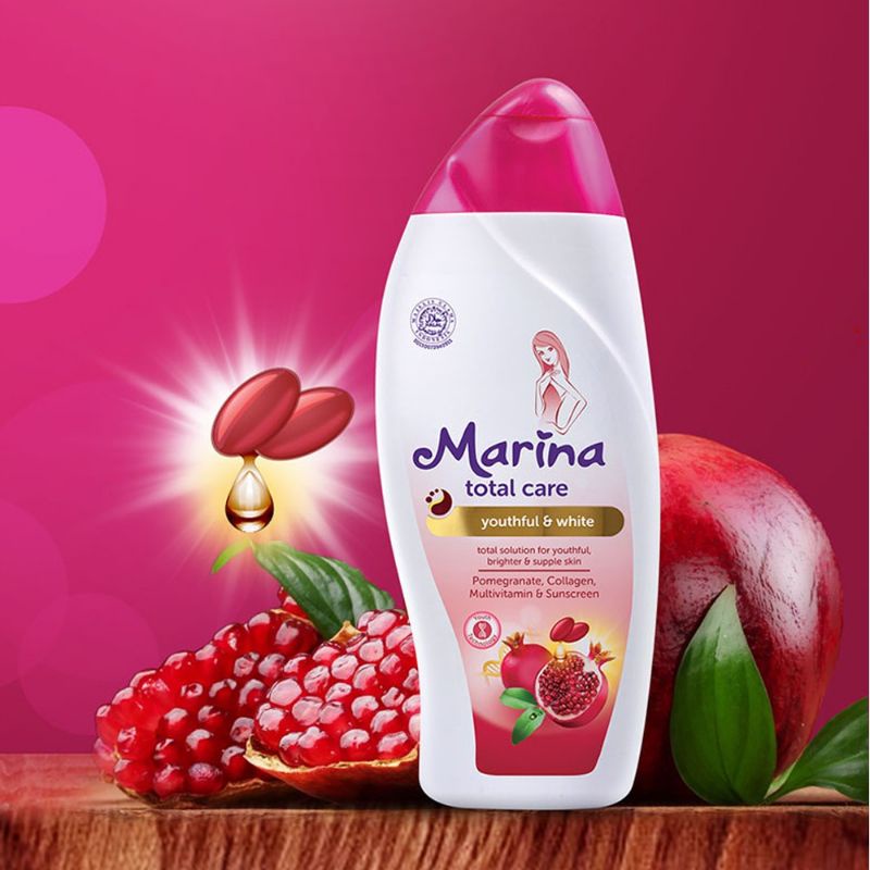 Marina Hand Body Lotion Total Care Youthful 460 ml