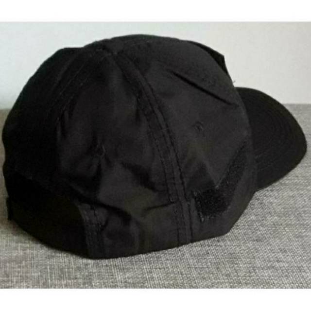 TOPI S A T P O L P P - TOPI P O L P P - TOPI S A T P O L P P VELCRO HITAM