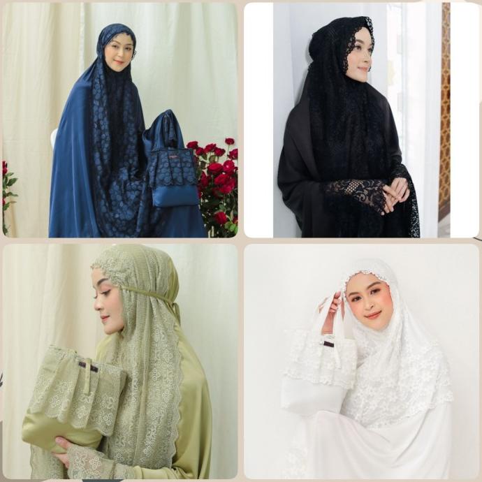 Mukena Dewasa Premium Armani Silk By Moscha Hijab