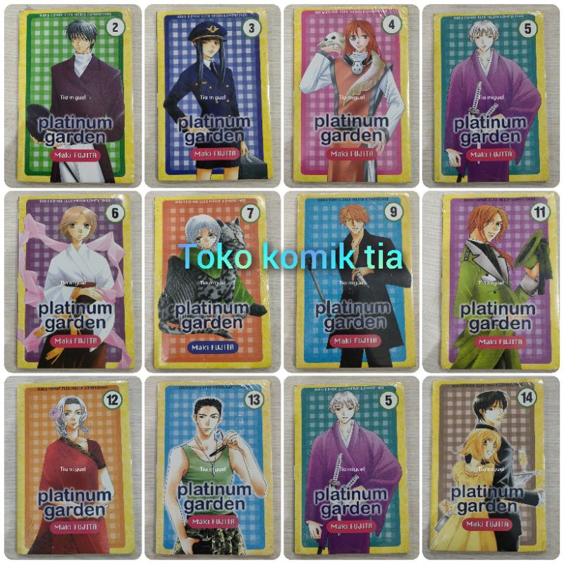 komik platinum garden vol 2,3,4,5,6,7,9,11,12,13,14