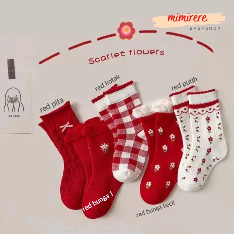 Kaos Kaki Bayi Anak Pastel Korean Style | Kaoskaki anak Import Warna Lembut