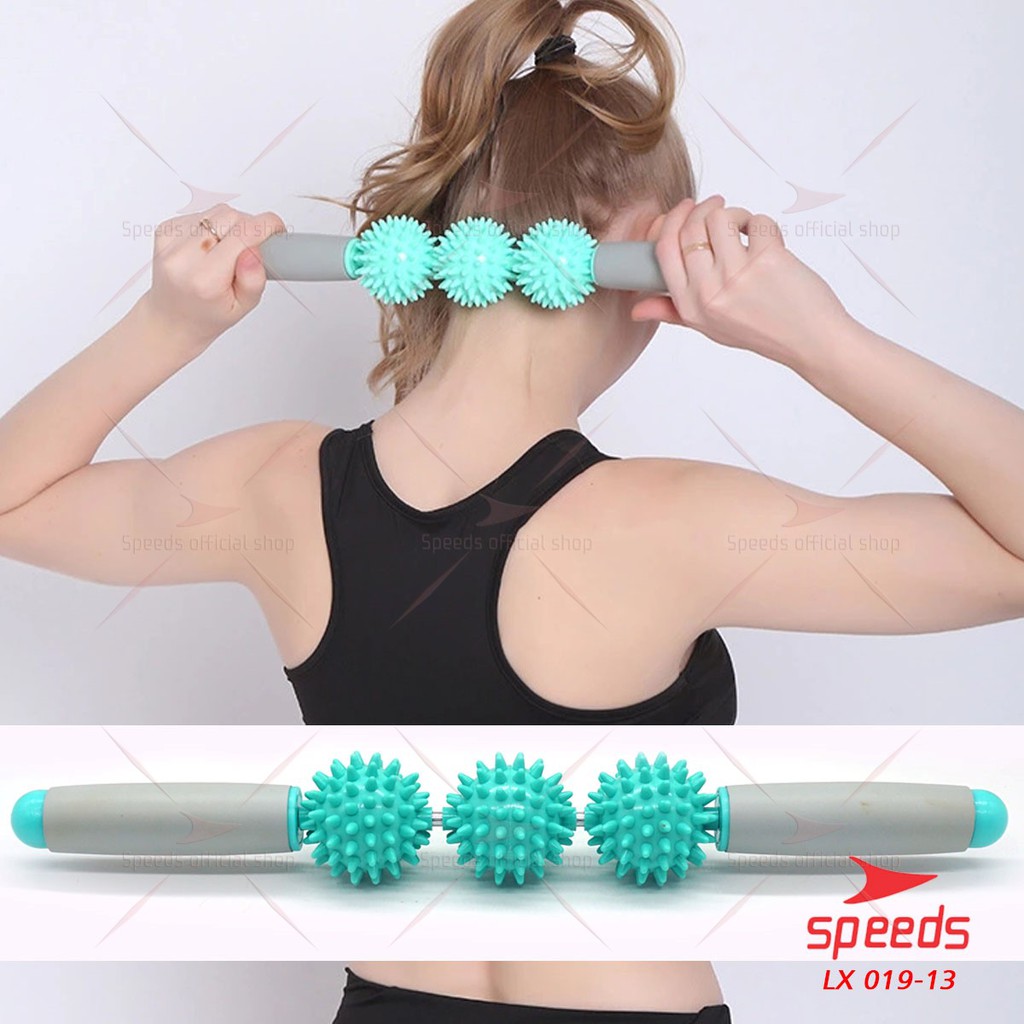 SPEEDS Massage Ball Alat Pijat Tongkat Pijat Roller Tongkat Duri Bola Duri Yoga dan Fitness 019-13