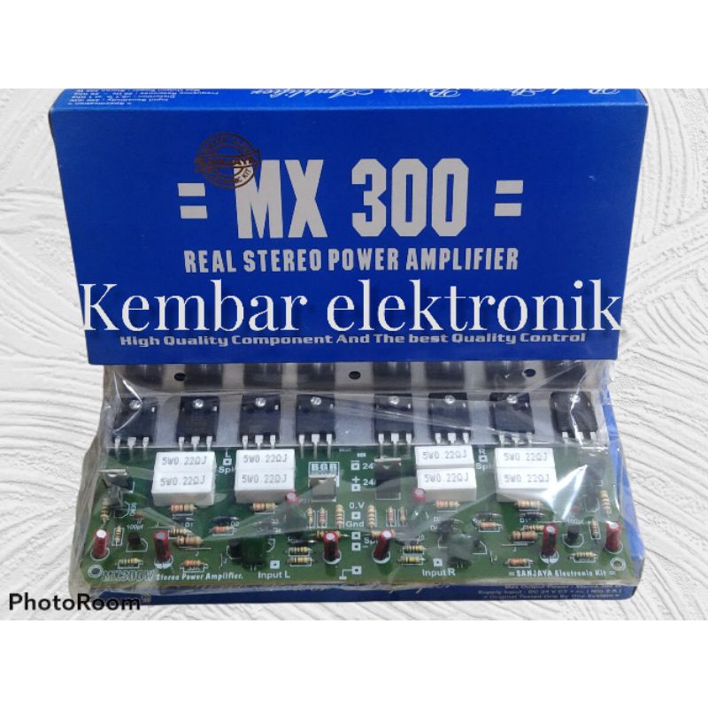 Kit Power Amplifier Stereo 300watt MX-300 Bell
