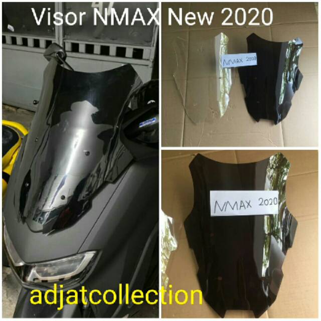 Visor NMAX New 2020 Hitam dan Bening.