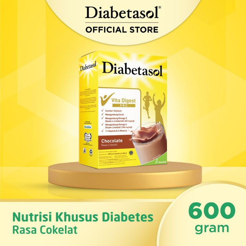 

Diabetasol Chocolate 600gr