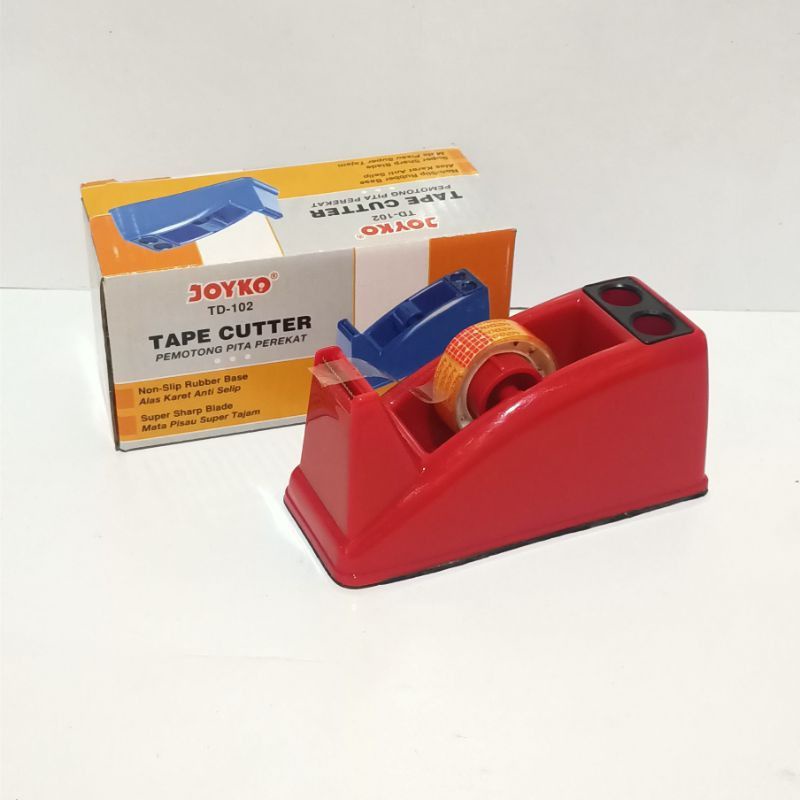 

ALAT PEMOTONG SOLASI KECIL JOYKO TD-102 / TAPE CUTTER / TAPE DISPENSER